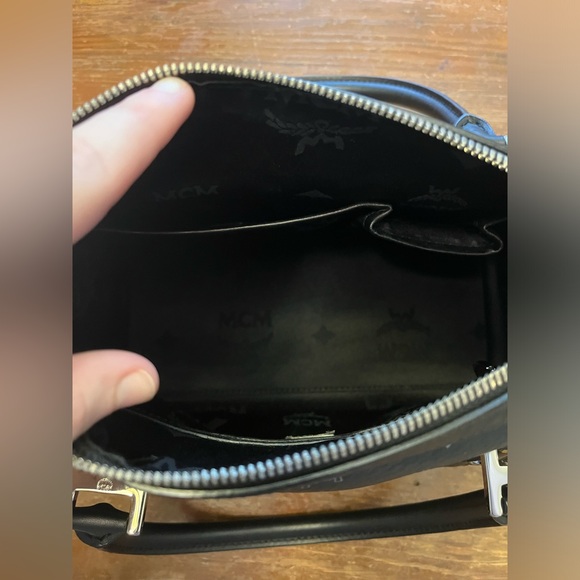 EUC Authentic MCM Visetos Boston Bag - Picture 12 of 15